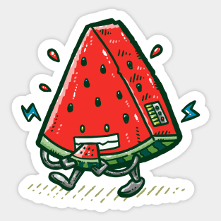 Watermelon Bot Sticker